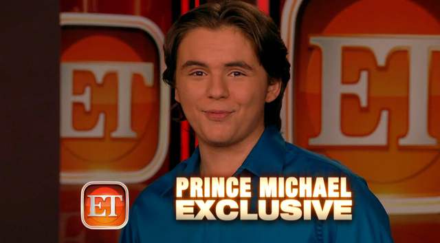 Michael Jackson's son Prince Jackson, who has been hired as a reporter on Entertainment Tonight