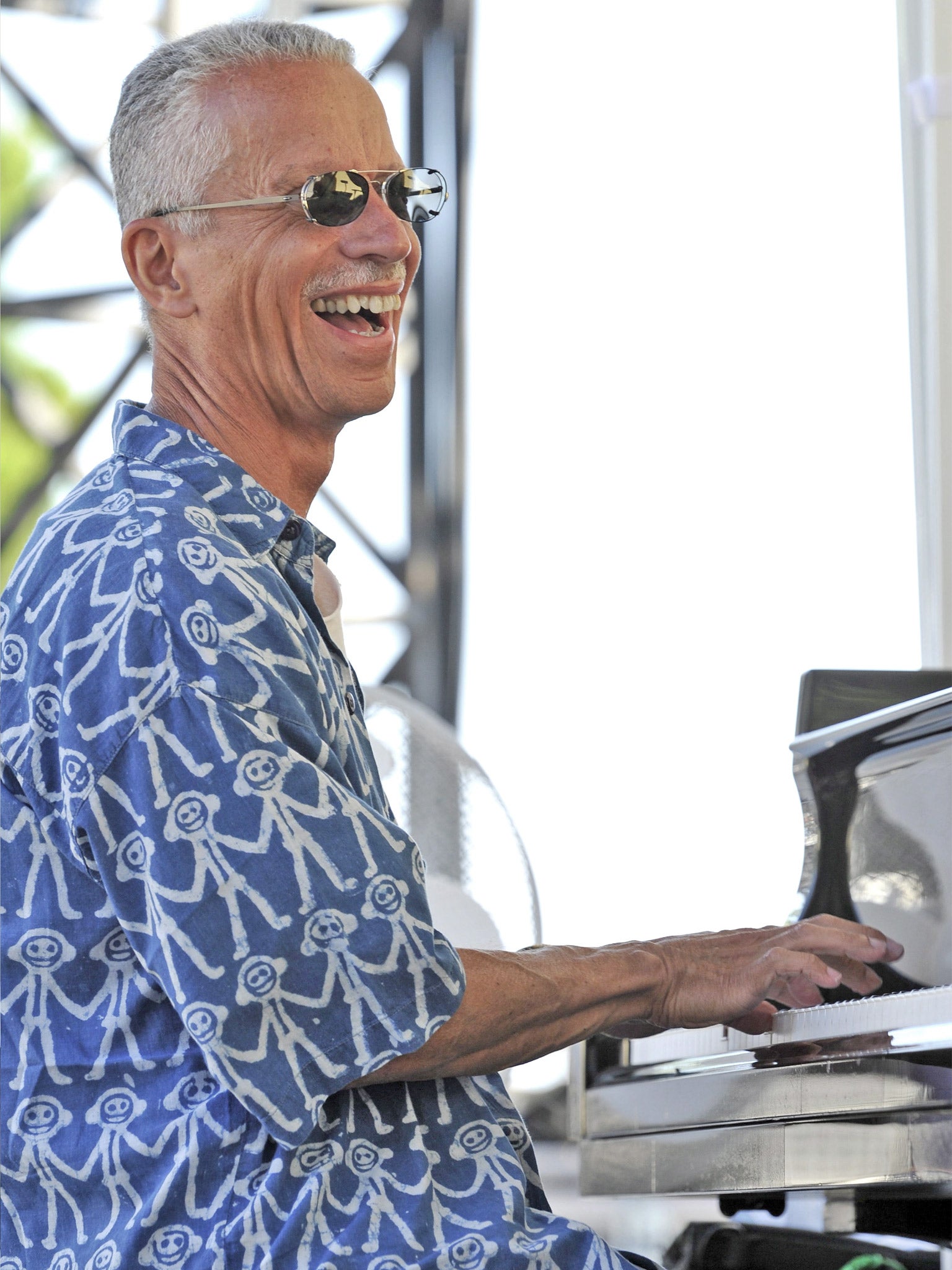 Key mover: Keith Jarrett in rehearsal