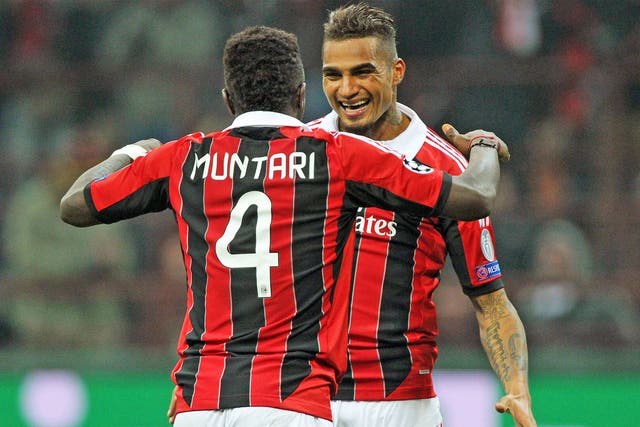 Boateng and Muntari were the heroes for Milan