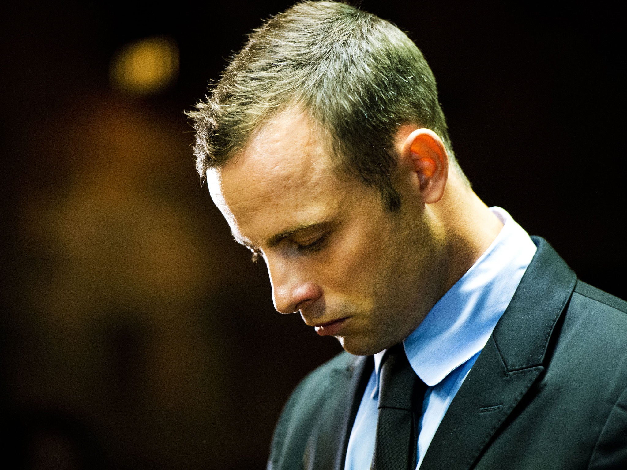 Oscar Pistorius appears for his bail hearing in the Pretoria Magistrate Court