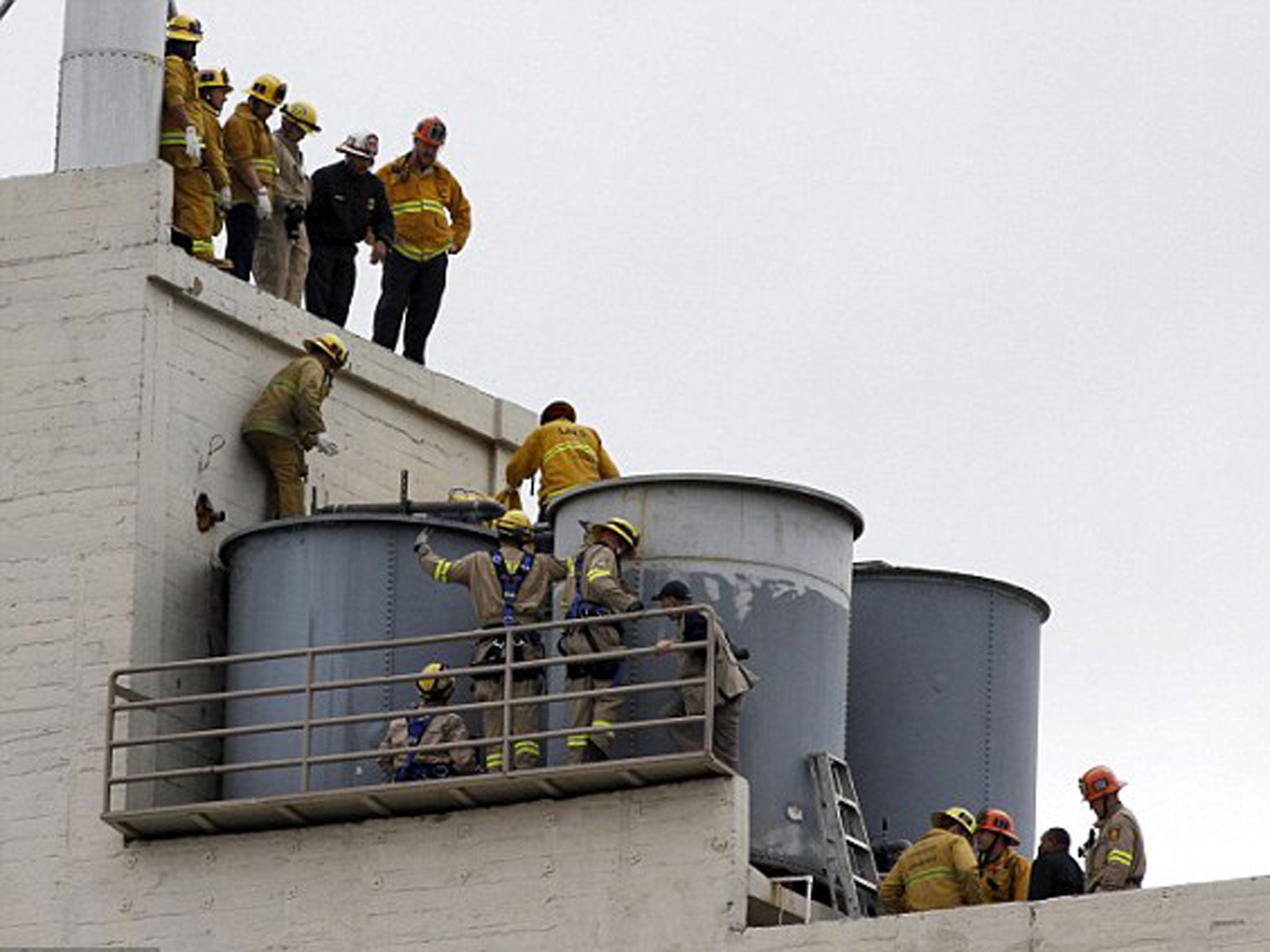 'The water did have a funny taste': Body is found in water tank at