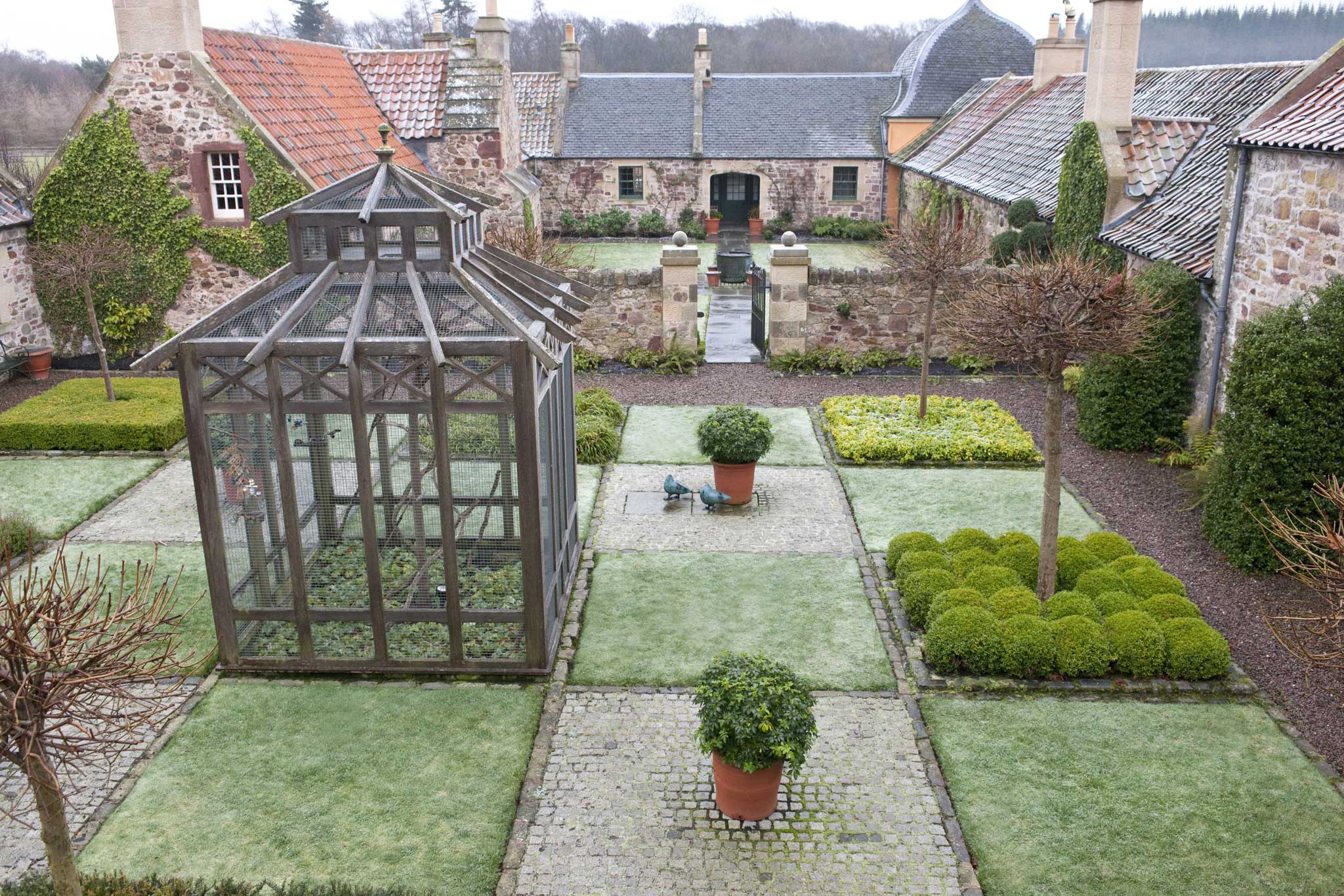 The garden at Broadwoodside, designed by Robert Dalrymple and executed - and maintained - by Guy Donaldson