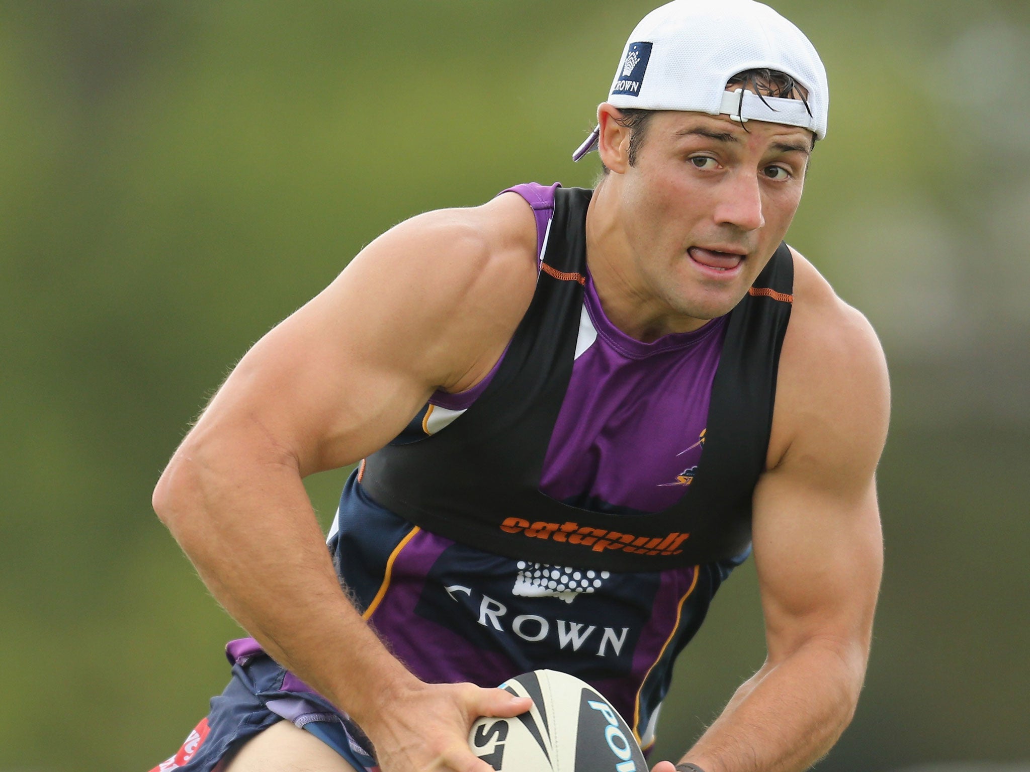 Cooper Cronk: ‘British teams are thought to be more physical,’ says the Storm half-back