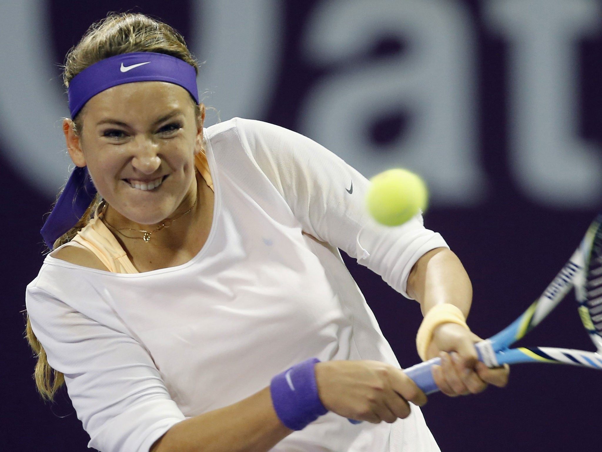 Victoria Azarenka: The former world No 1 was fined $100,000 for missing the Dubai event