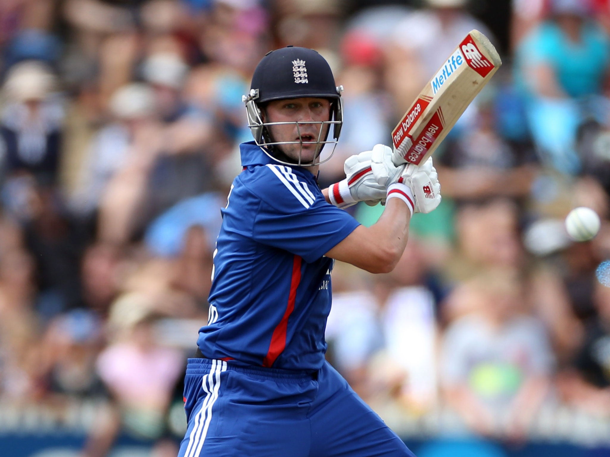 Jonathan Trott is wary of ground shots on the Auckland square