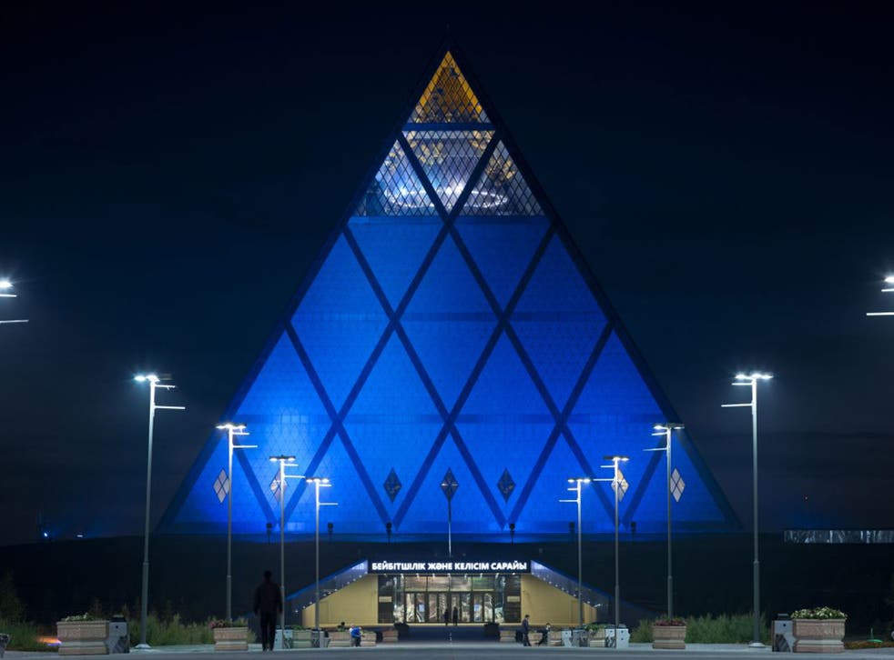 Foster and Partners</BR>
The British firm, led by Lord Foster, designed London landmarks such as the Millennium Bridge and Wembley Stadium, but also built the Palace of Peace and Reconciliation and Khan Shatyr Entertainment Center in Kazakhstan – a de fac