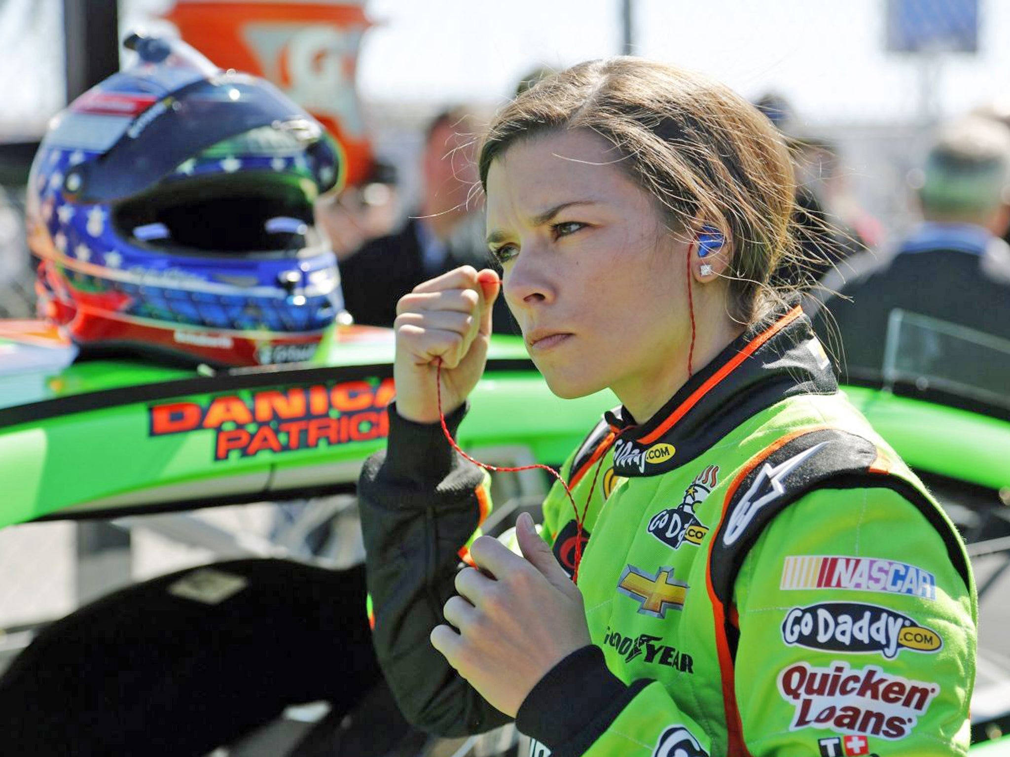 Danica Patrick: Motor-racing is one of the few sports in which men and women can compete on equal terms