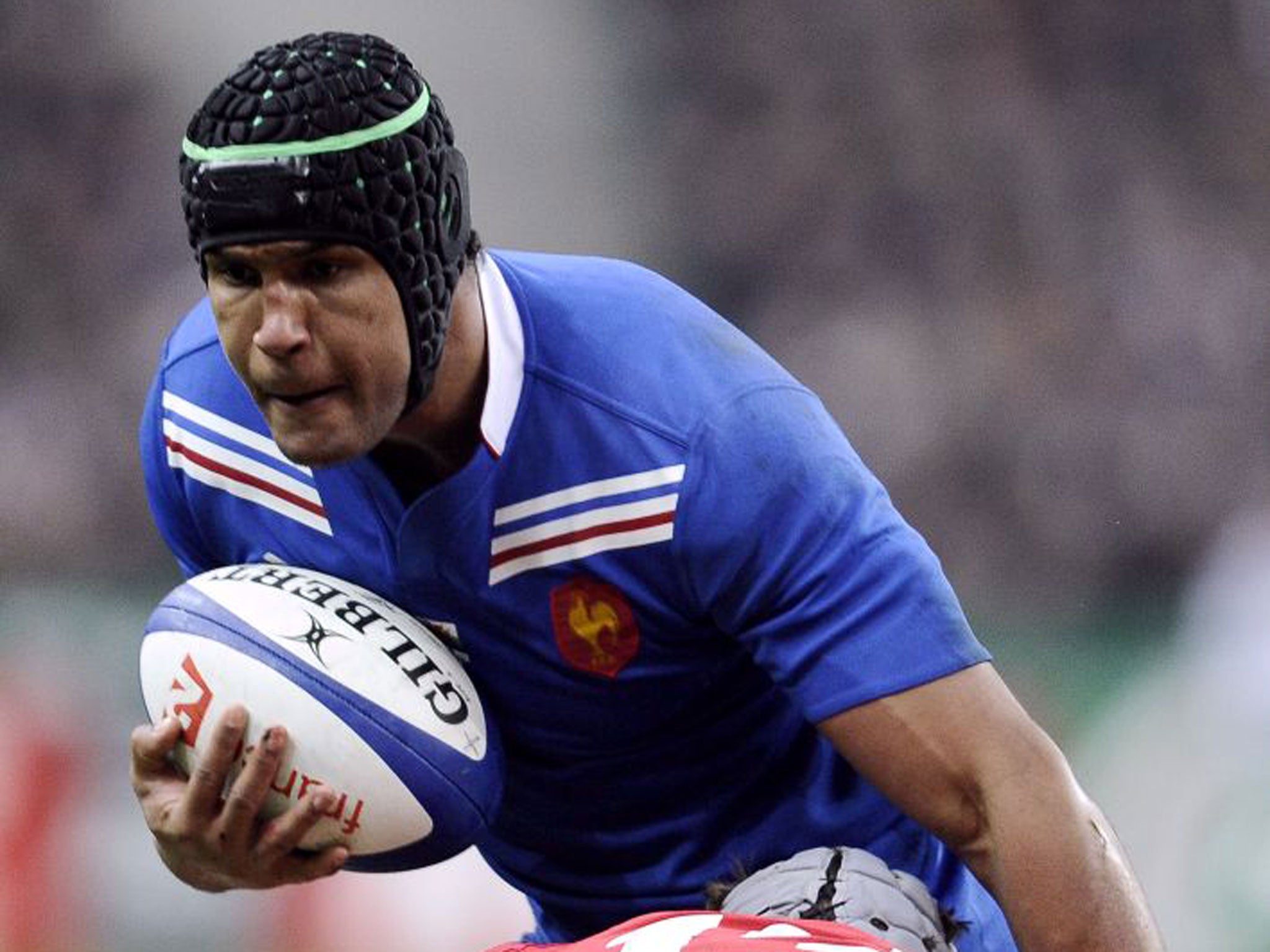 Thierry Dusautoir will lead France at Twickenham today