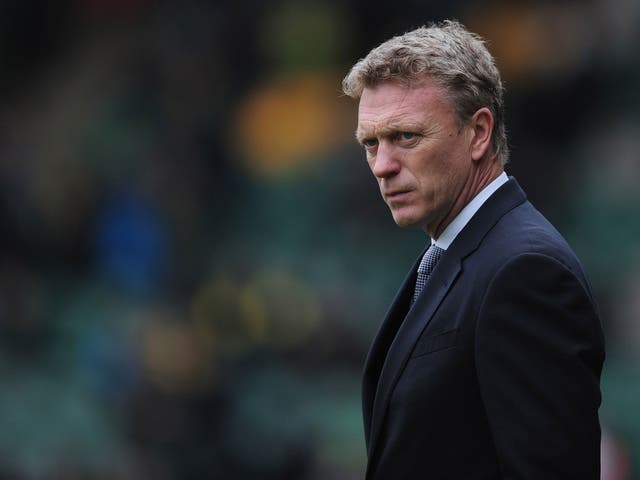Everton boss David Moyes won't be pleased with just one point
