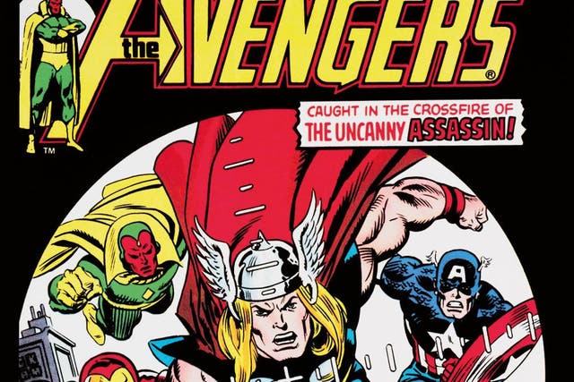Marvel's superheo art: The Avengers
