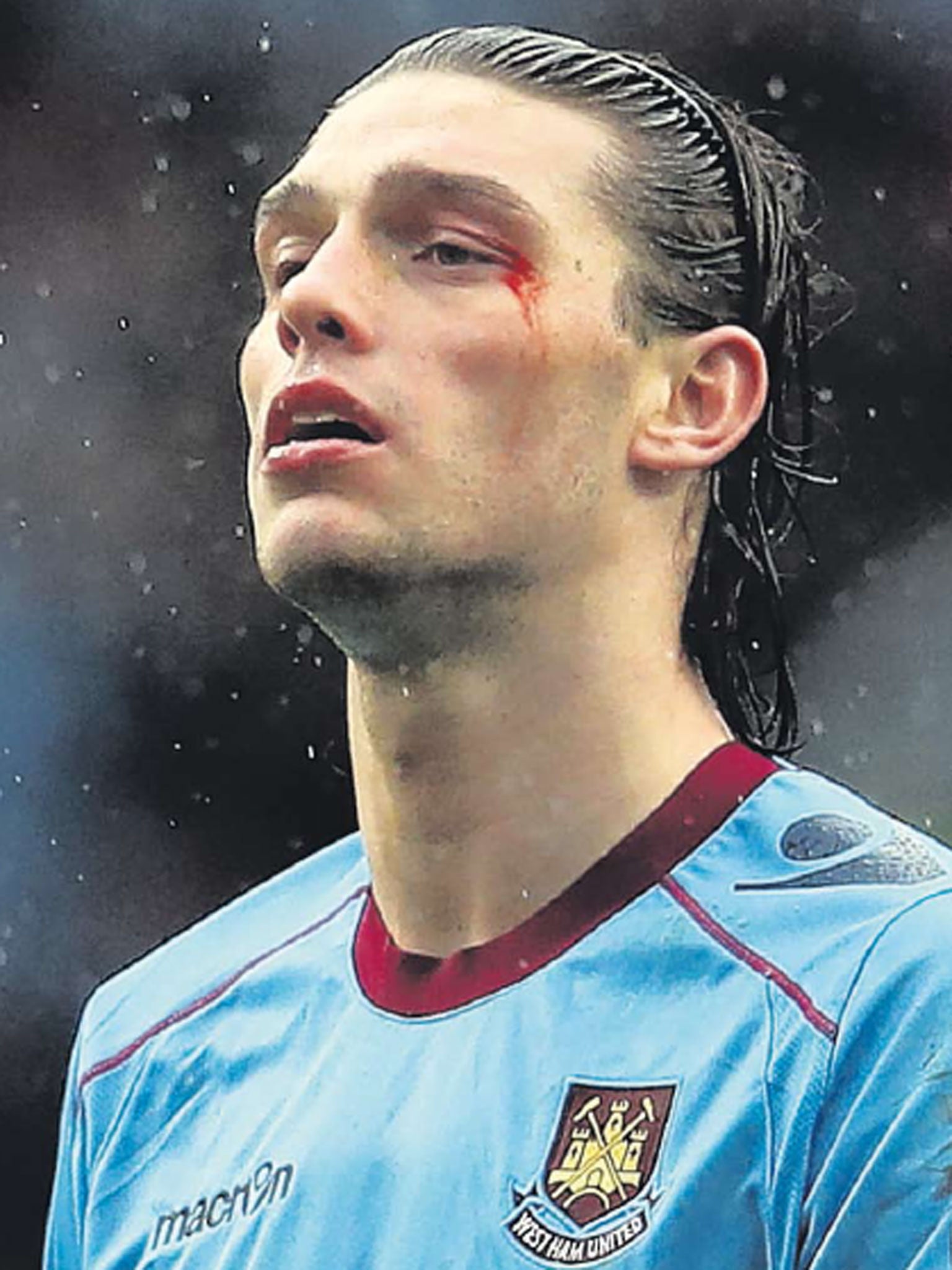 Andy Carroll has scored two goals so far this season for West Ham