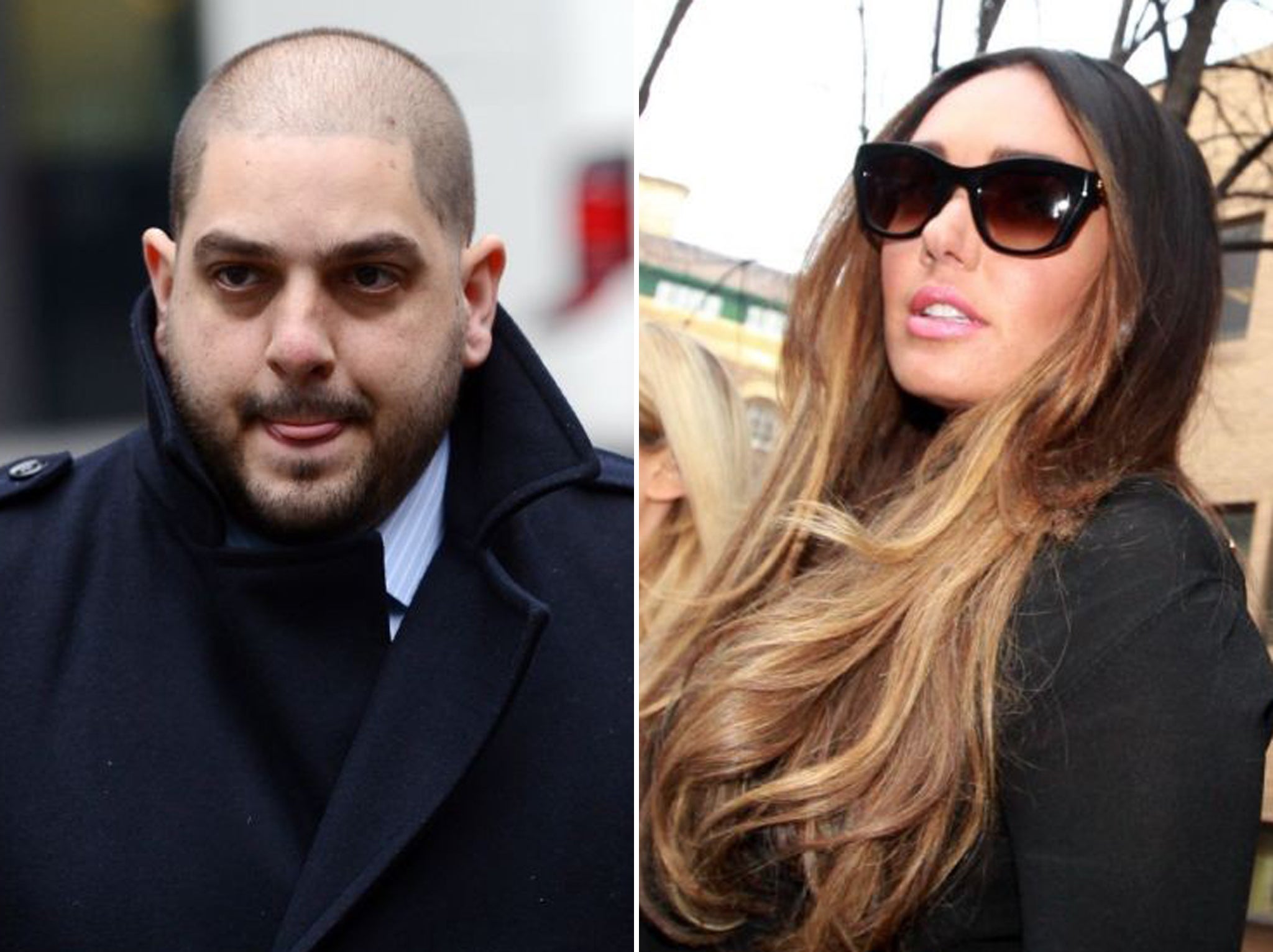 Derek Rose (left), the former fiance of Tamara Ecclestone (right), has been found guilty of blackmailing her