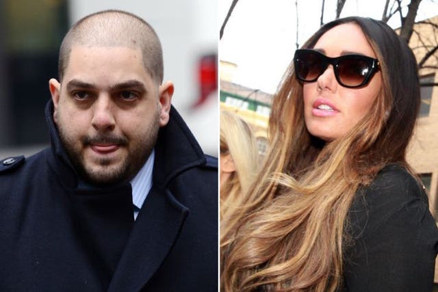 Derek Rose (left), the former fiance of Tamara Ecclestone (right), has been found guilty of blackmailing her