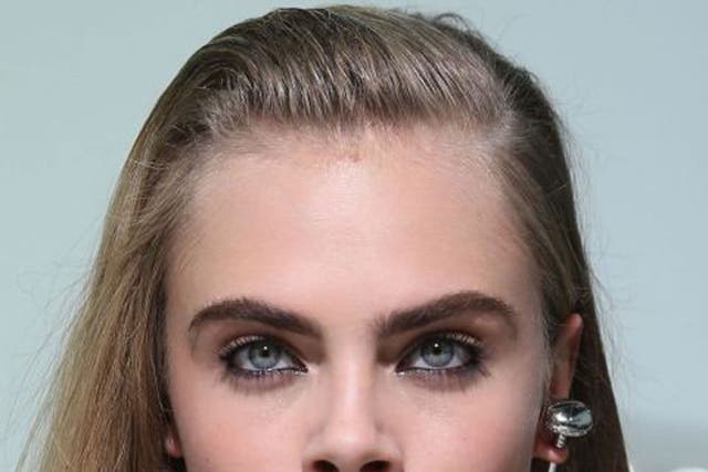Model of the year at the British Fashion Awards Cara Delevingne has registered her name as an official trademark