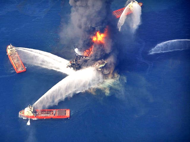 The ‘Deepwater Horizon’ explosion in the Gulf of Mexico killed 11 workers and injured 16 others