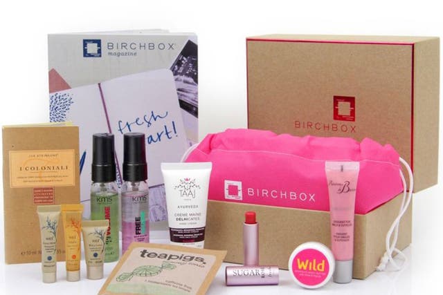 All beauty product avaialble at Birchbox