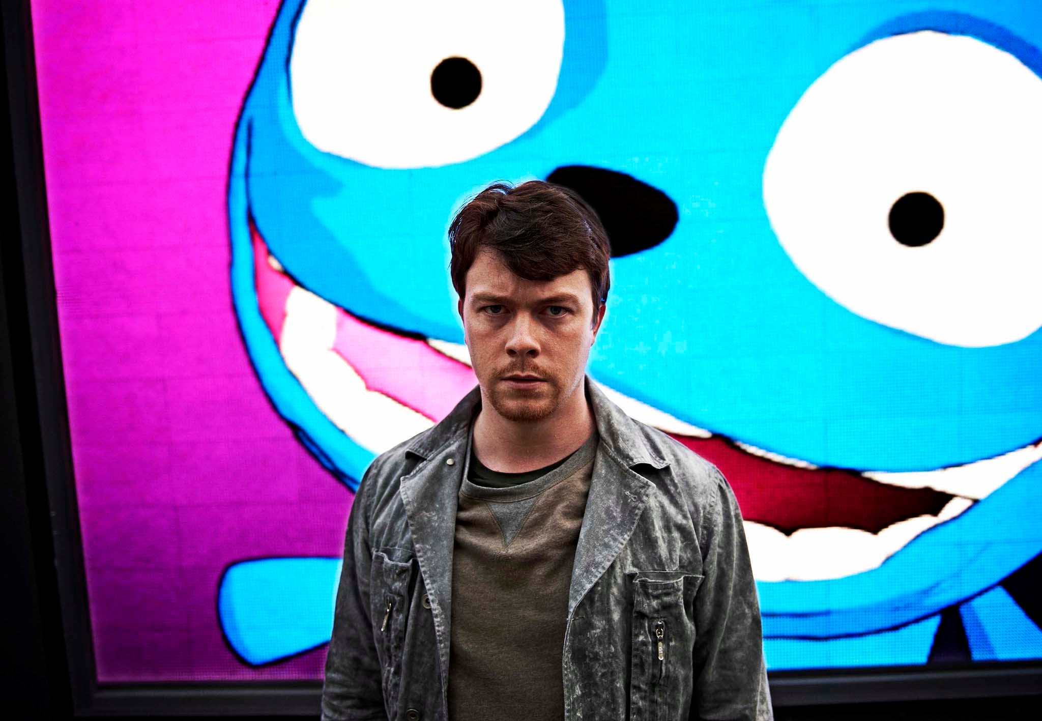 Actor Daniel Rigby in Charlie Brooker's Black Mirror, episode 'The Waldo Moment'