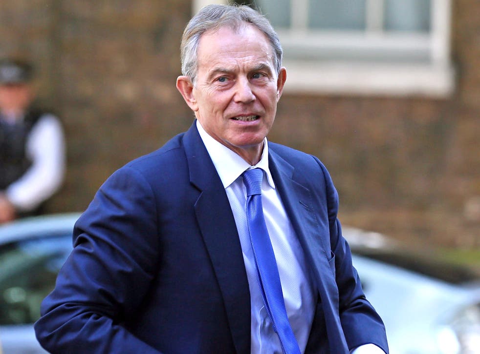 Tony Blair delivered a stark warning today that Labour's fierce resistance to austerity and welfare cuts risked reducing it to a party of protest