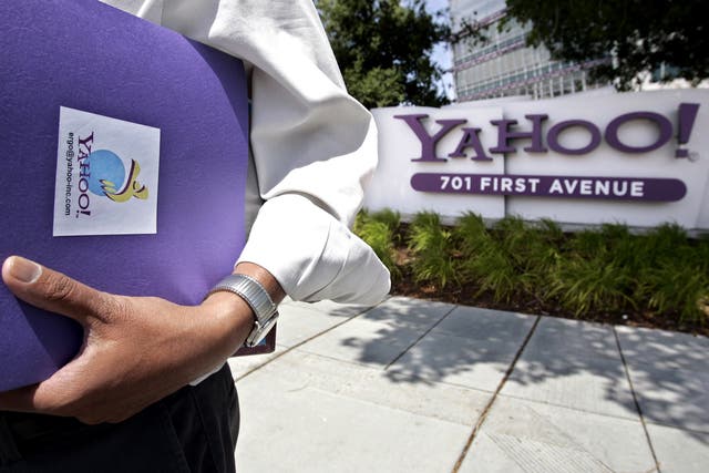 The Yahoo! offices in Sunnyvale, California