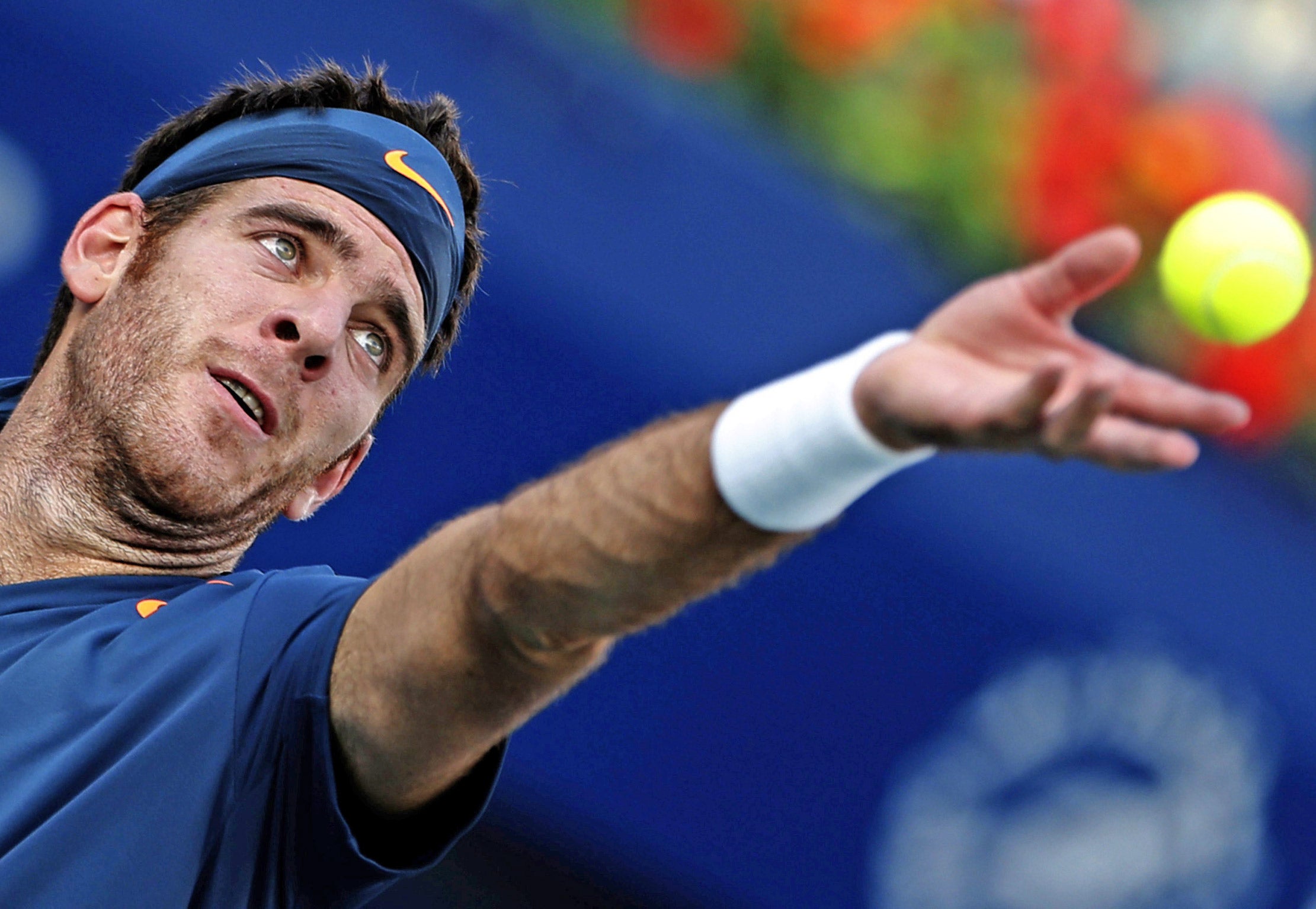 Del Potro admitted he was tired