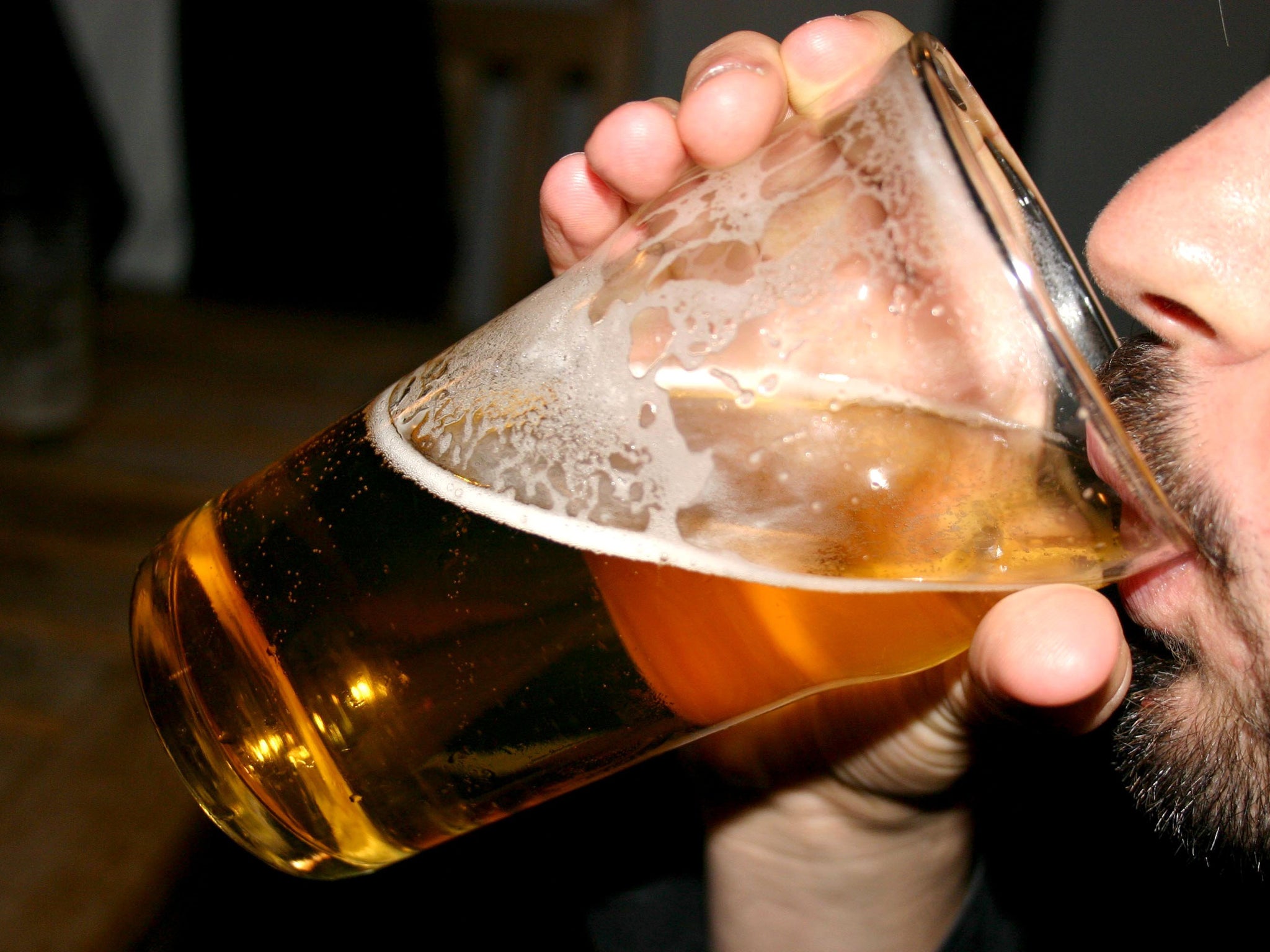 The study suggests that around half of all English men and women can be classified as binge drinkers