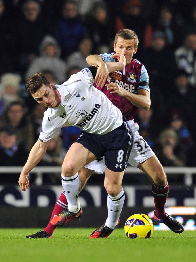 Scott Parker in action against West Ham last week
