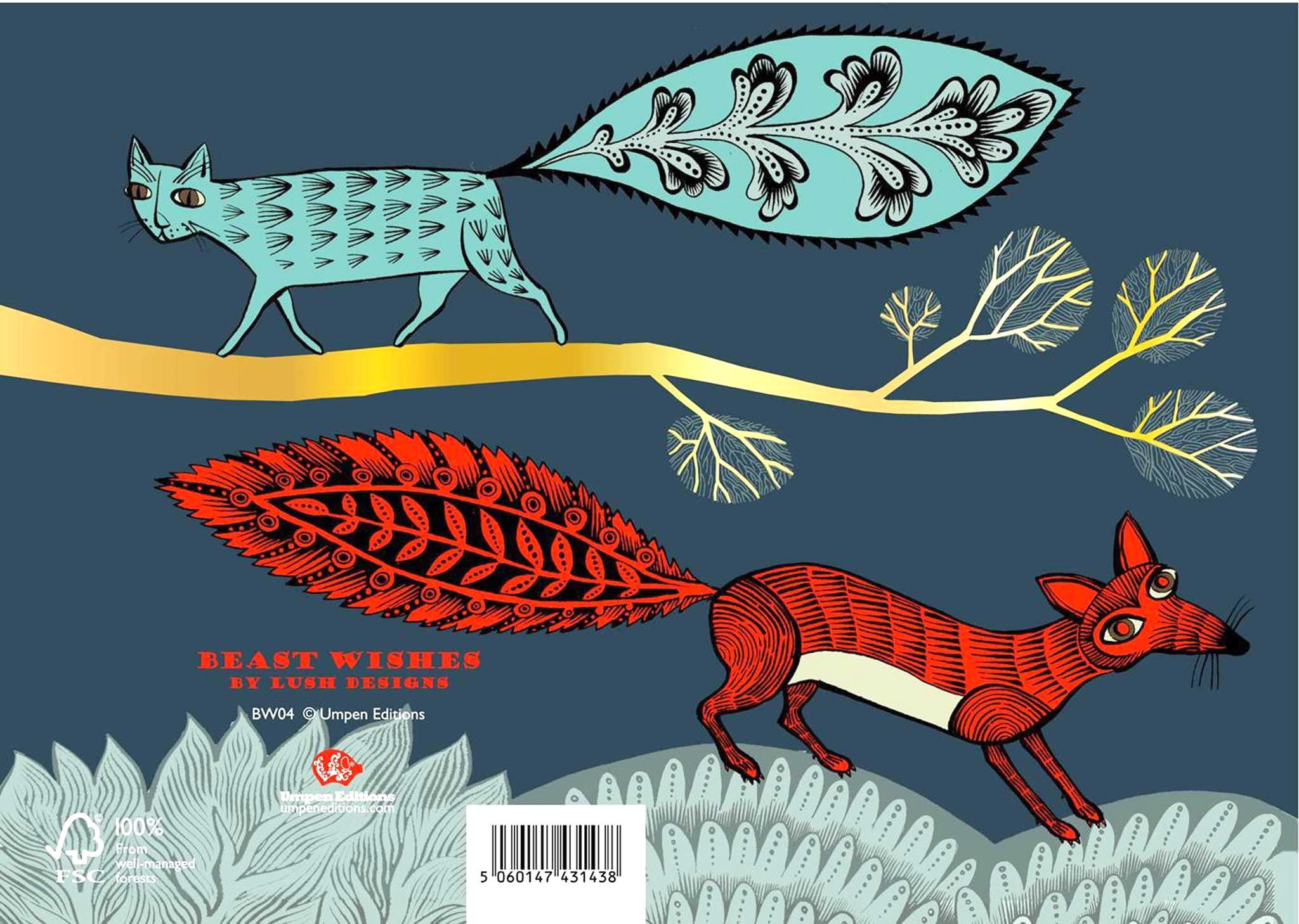 One of London's top up-and-coming homeware and gift designers, Lush, has just taken up residency in a pop-up store on the East End's trendy Columbia Road. Their range of animal-inspired cards would make for a perfect Easter greetings set. Set of six for £13, lushlampshades.co.uk