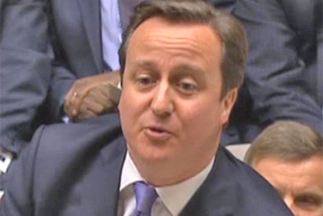 Cameron: 'We have to go further and faster on reducing the deficit'