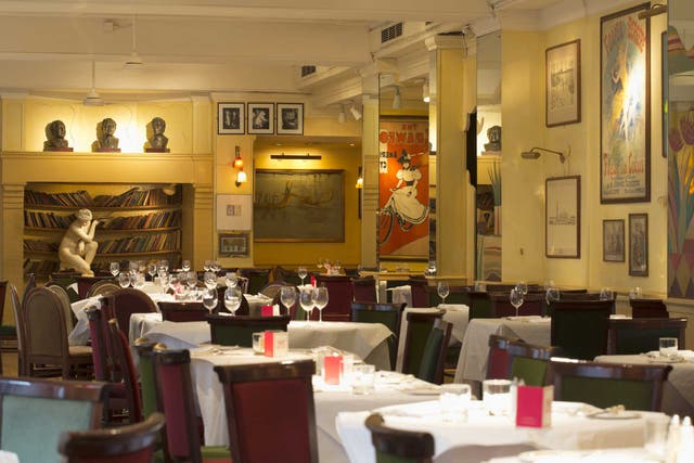 Timeless glamour: Langan's has been discreetly updated but is still pleasantly familiar