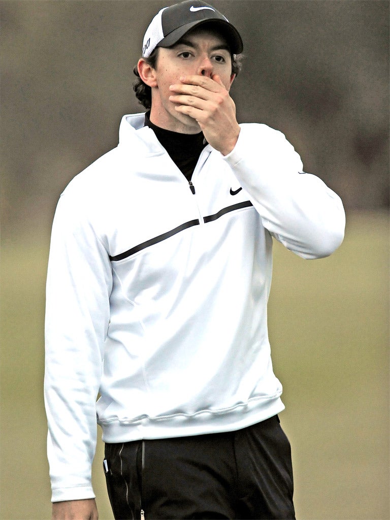 Rory McIlroy has struggled since changing clubs