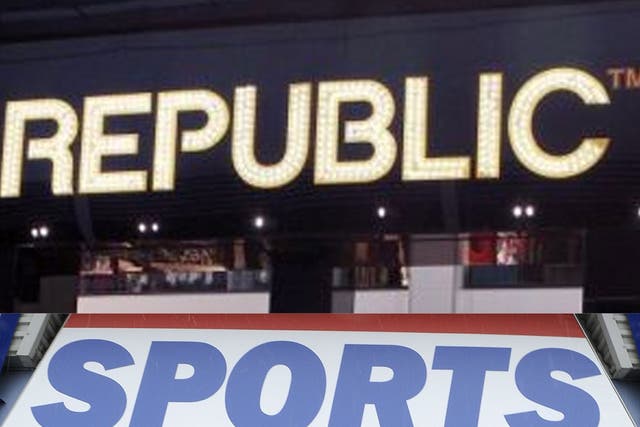 Sports Direct International bought high street chain Republic from administrators