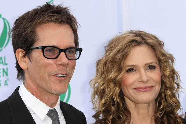 Husband and wife Kevin Bacon and Kyra Sedgwick discover after 25 years of marriage that they are cousins