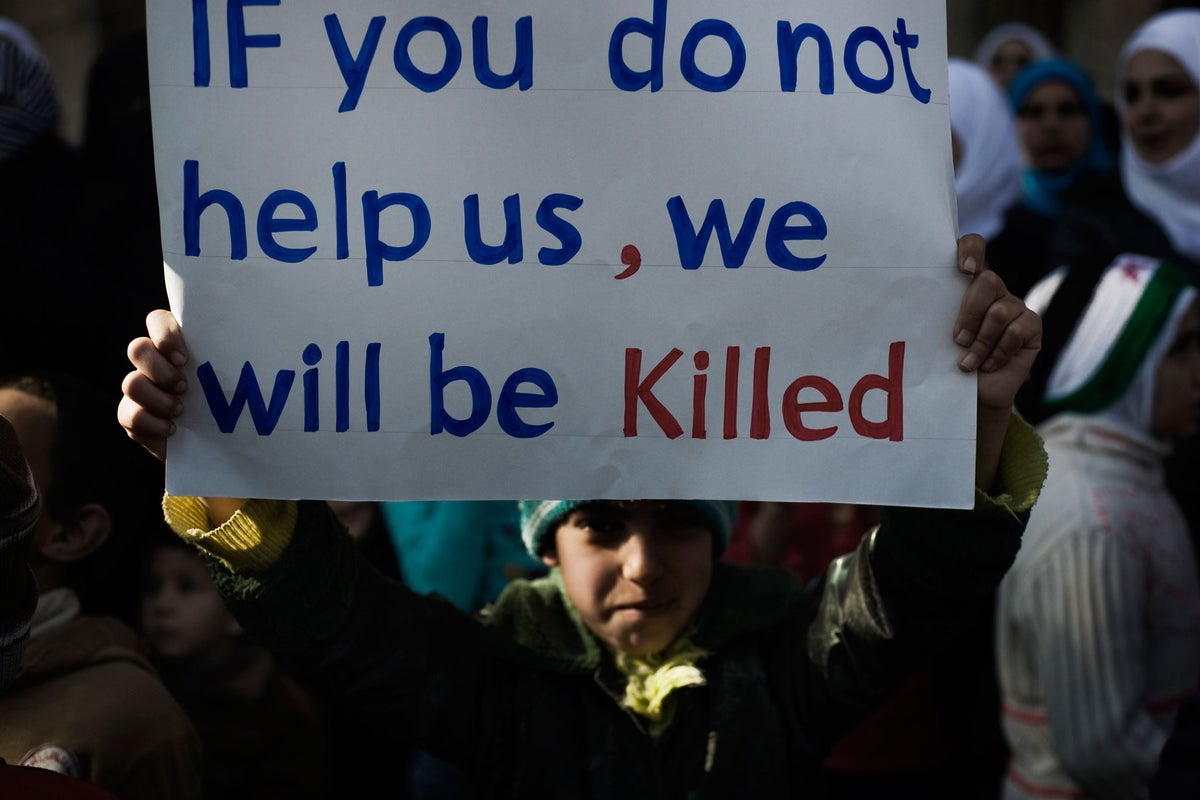 The West babbles on, and Assad is the winner | The Independent | The ...