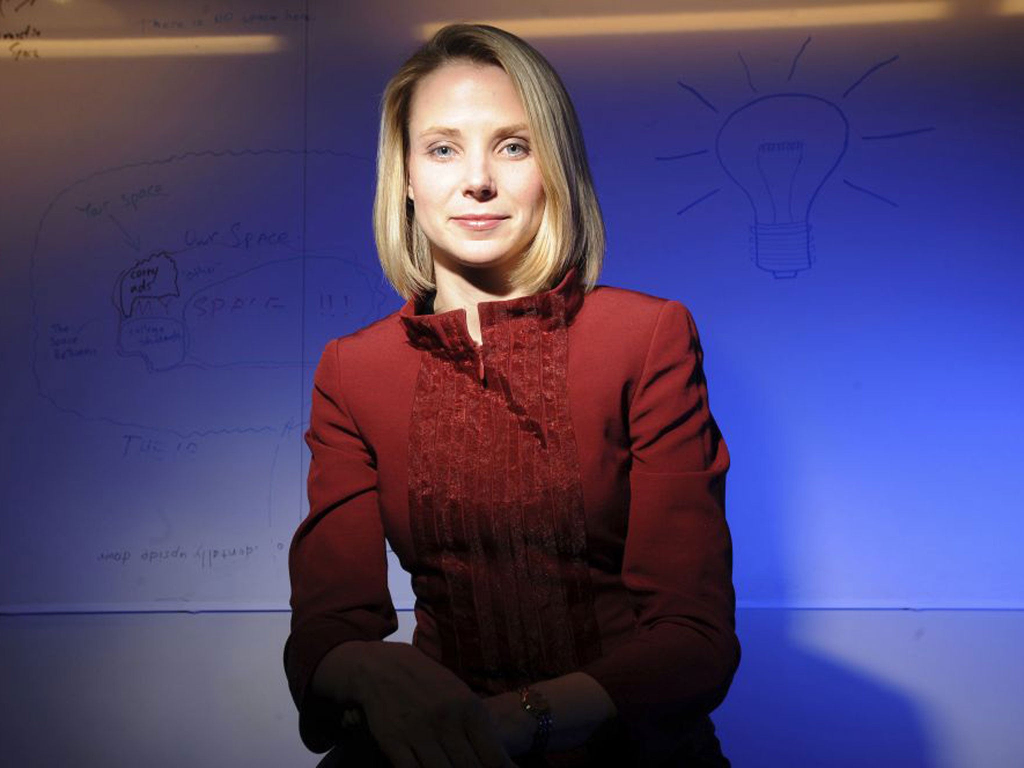 Snap to it: Mayer is attempting to revitalise Yahoo!’s business