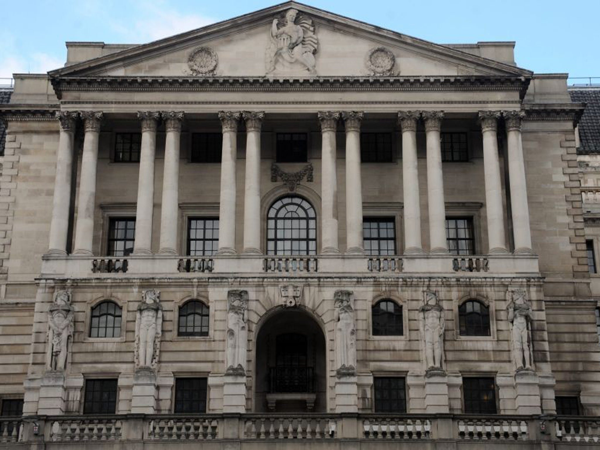 The Bank of England shrugged off fears of a triple-dip recession