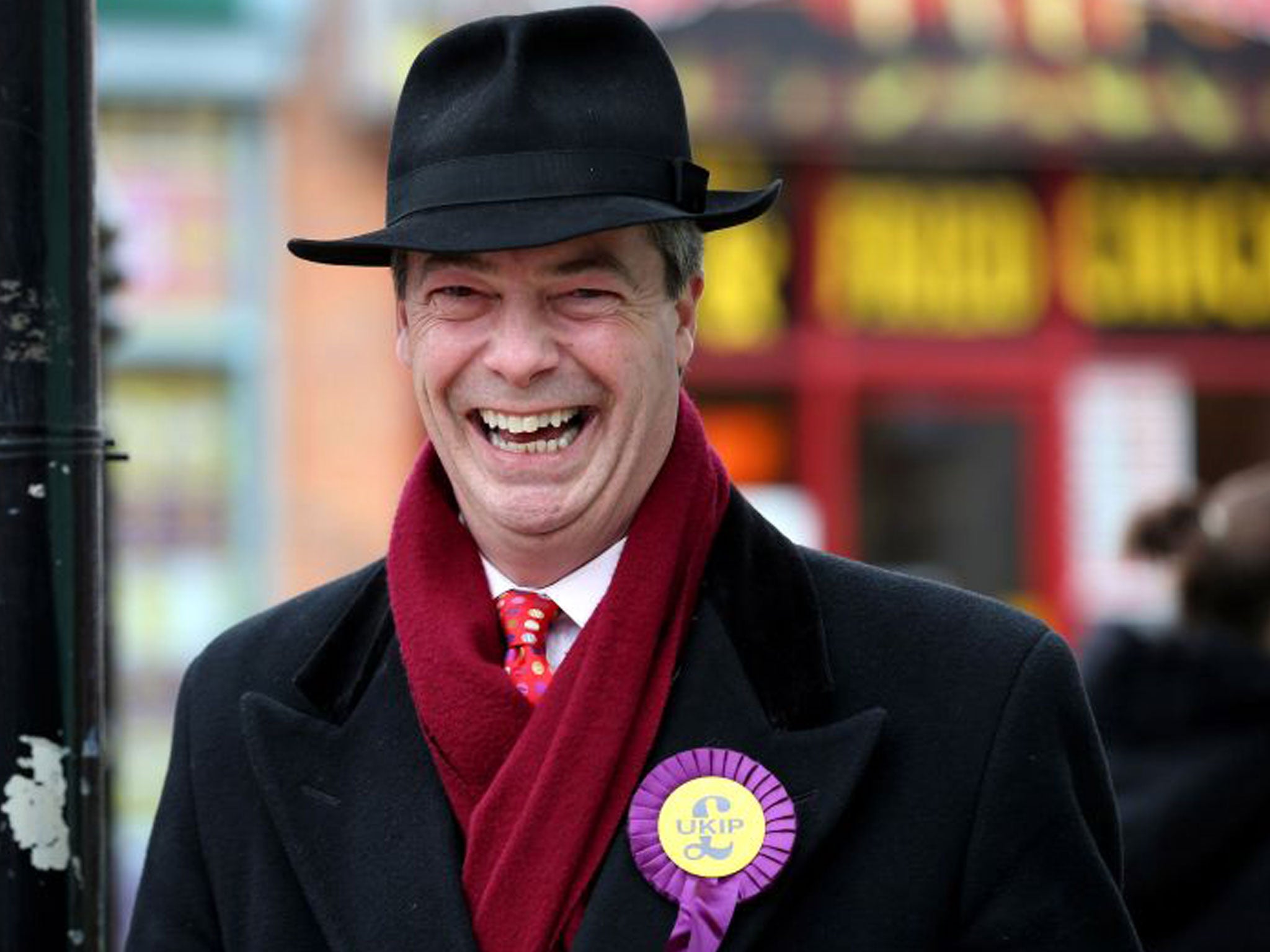Party leader Nigel Farage