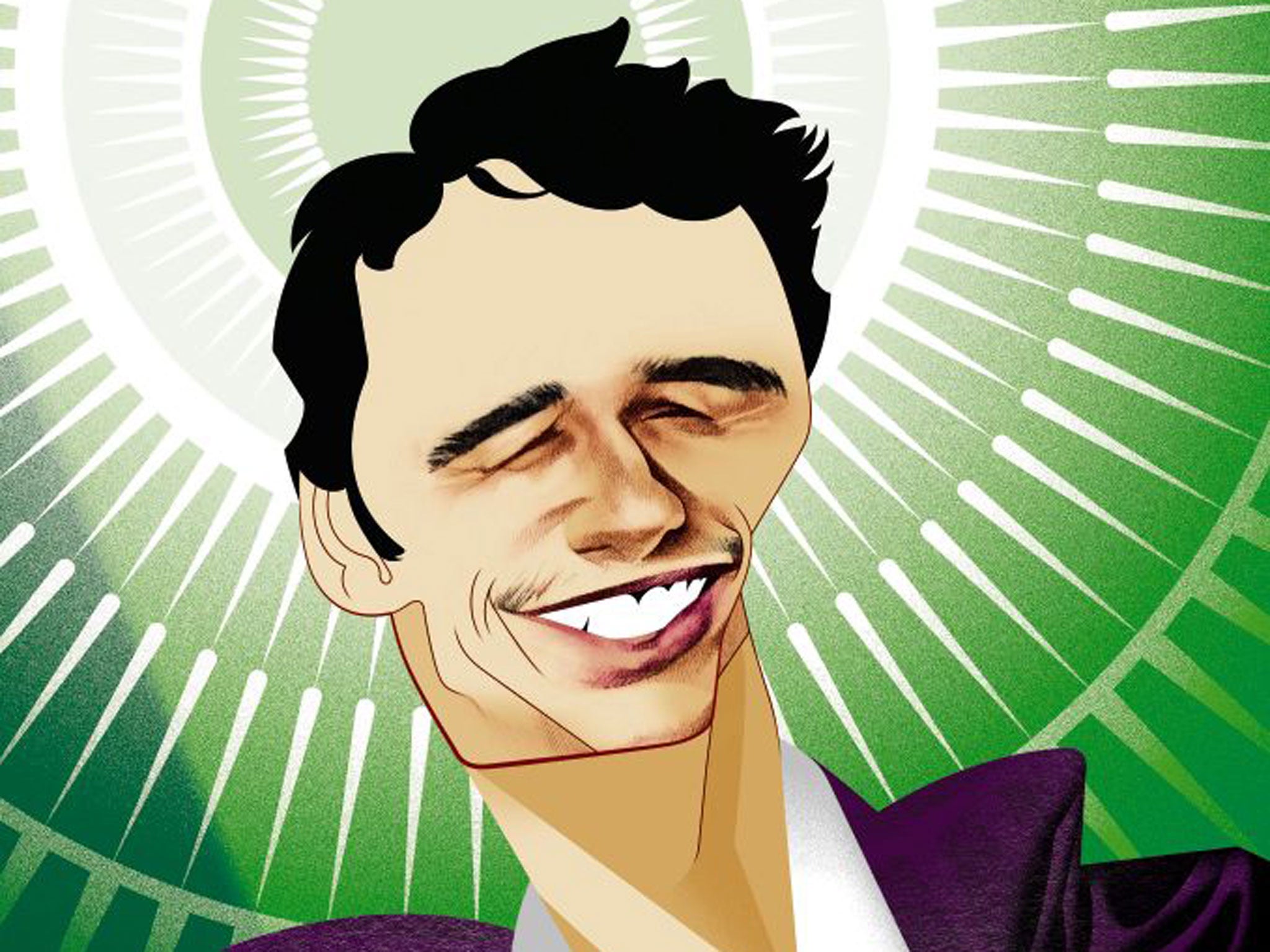 I need only mention James Franco, who combines the looks of James Dean, polymathic ambition of Stephen Fry and slacker demeanour of The Big Lebowski’s The Dude. And yet, he’s a proper pin-up