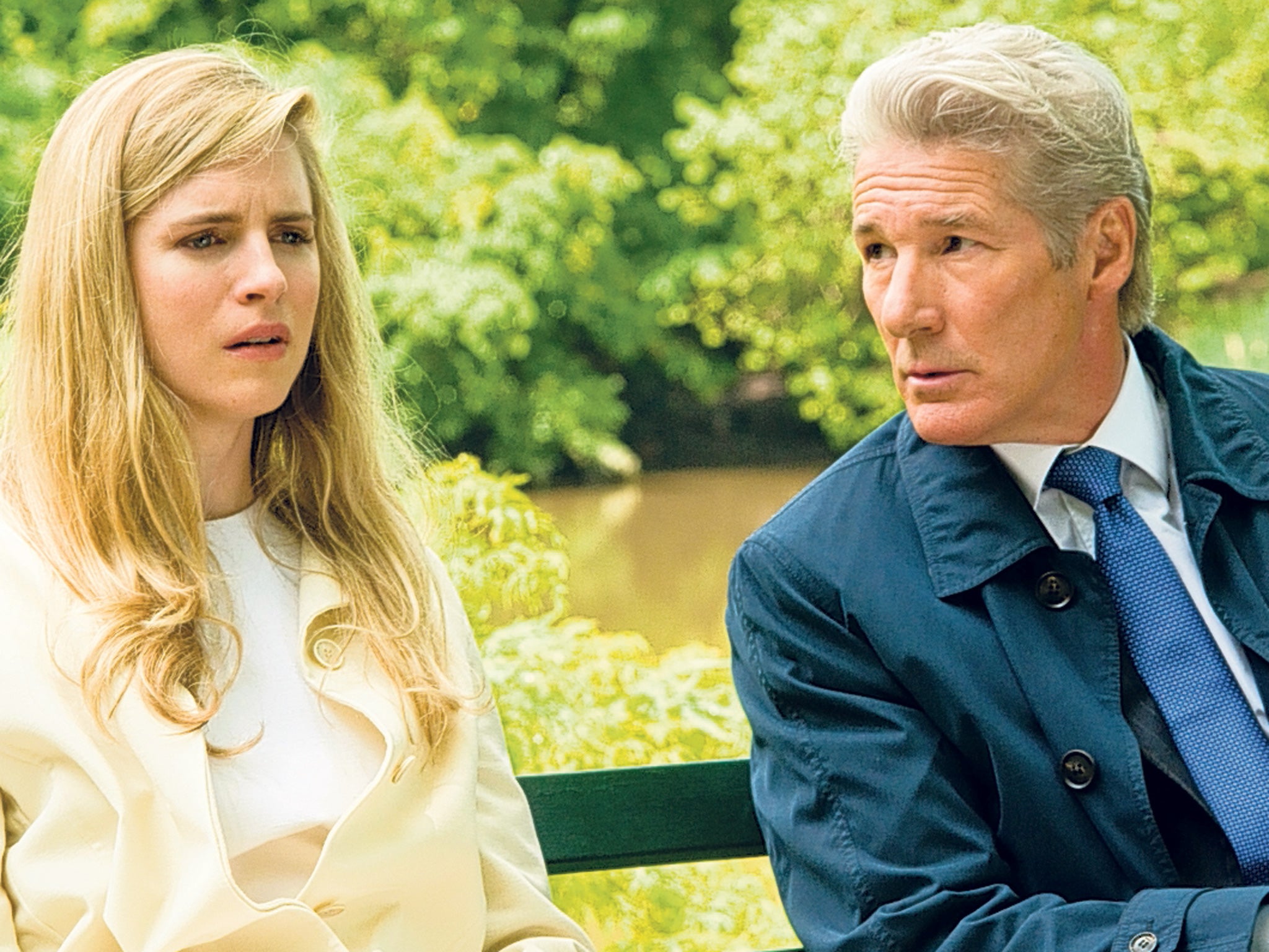 Family business: Richard Gere and Brit Marling play father and daughter in the drama ‘'Arbitrage'