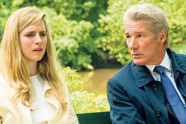 Family business: Richard Gere and Brit Marling play father and daughter in the drama ‘'Arbitrage'