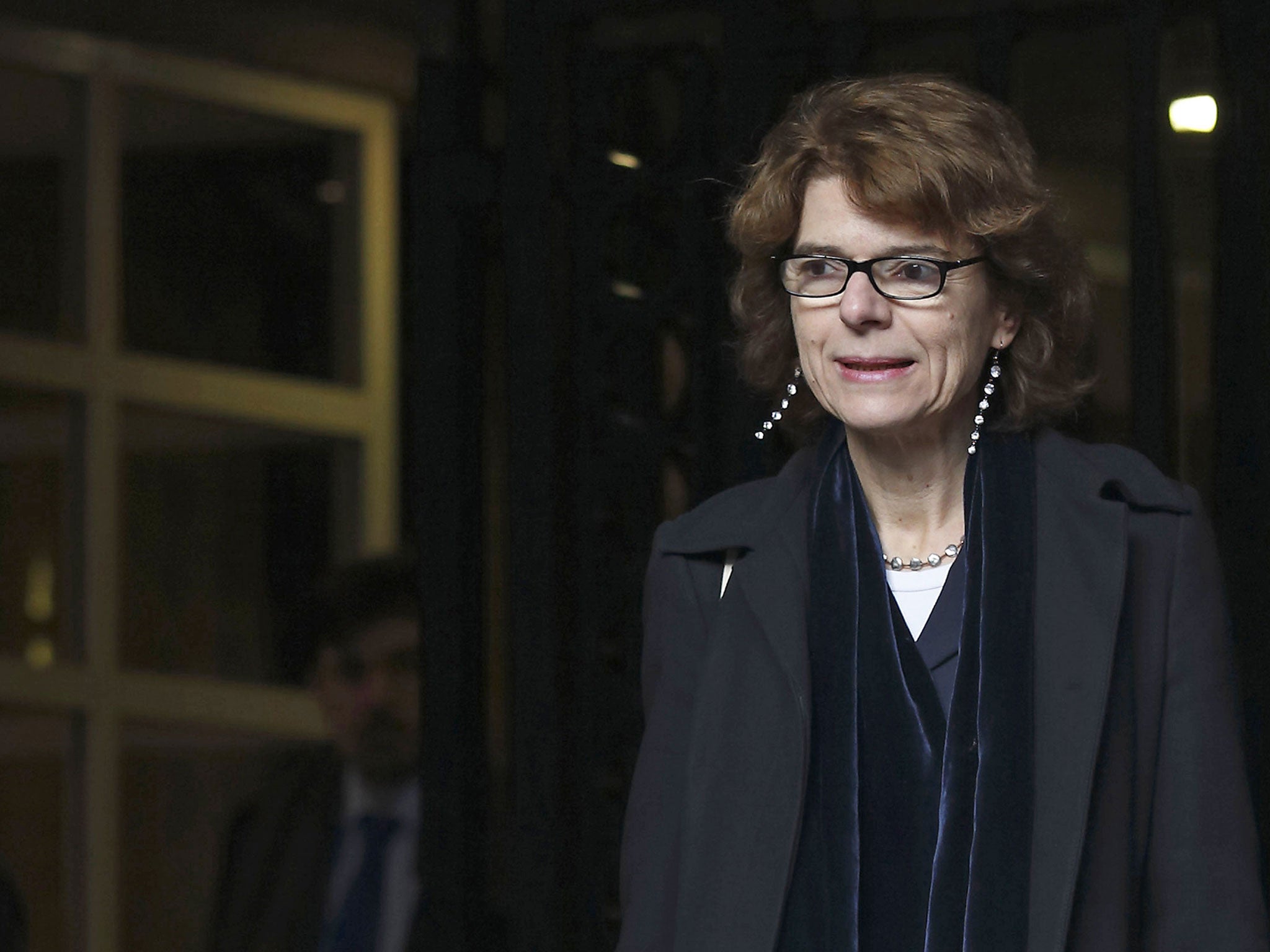 Vicky Pryce, former wife of British energy minister Chris Huhne, at Southwark Crown Court