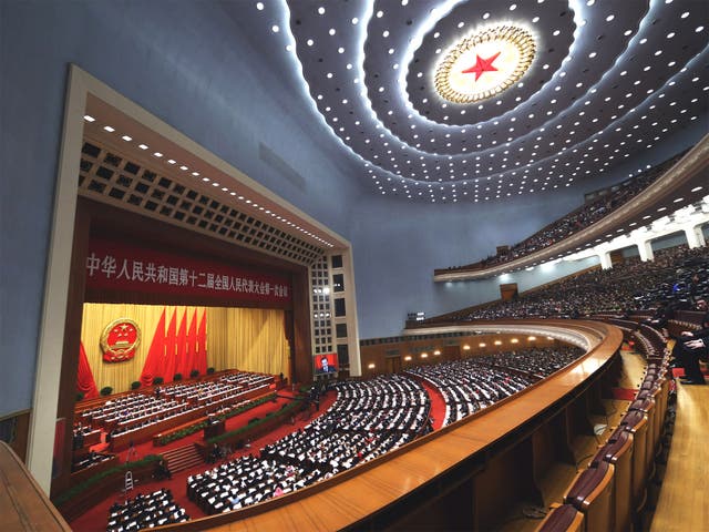 Chinese Premier Wen Jiabao delivered his 10th and final address to China’s National Congress yesterday