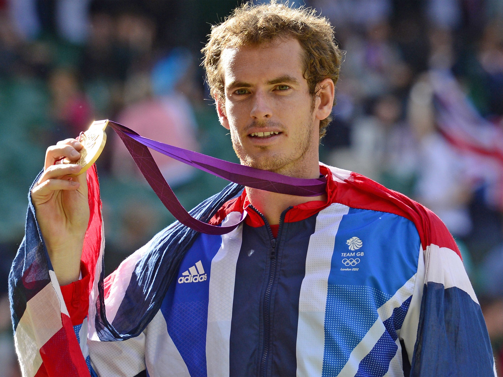 Murray won Olympic gold (pictured) and the US Open last year