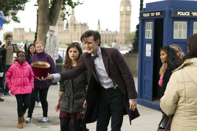 Pictures from Doctor Who series seven