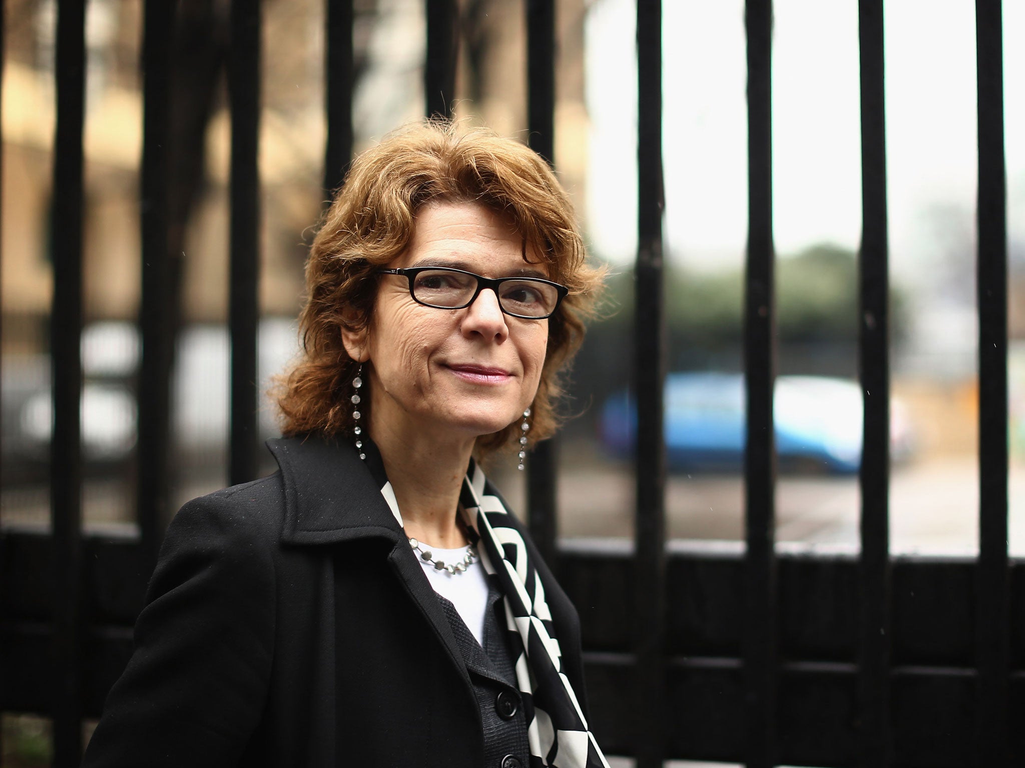 Vicky Pryce, ex-wife of Chris Huhne, arrives at Southwark Crown Court on March 7, 2013 in London, England.