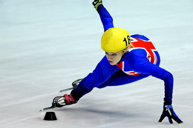 Elise Christie is the best in the world at her signature event, the 1,000 metres