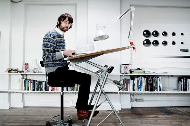 The light stuff: Simon Starling in his studio in Copenhagen