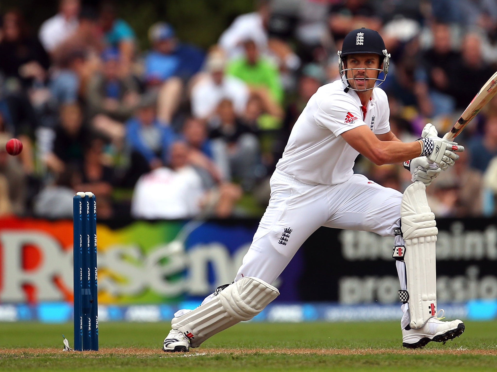 Nick Compton avoided a pair and reached lunch on 25 not out