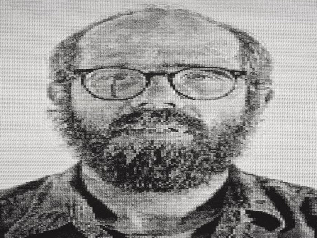 Chuck Close Self Portrait 1977