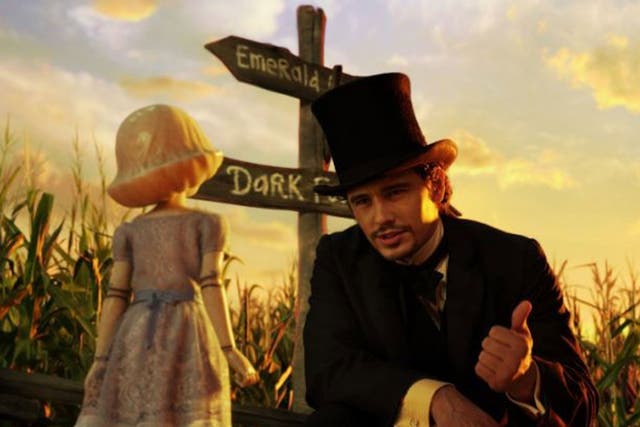 Goodbye Kansas: James Franco charms the locals in Oz the Great and Powerful 