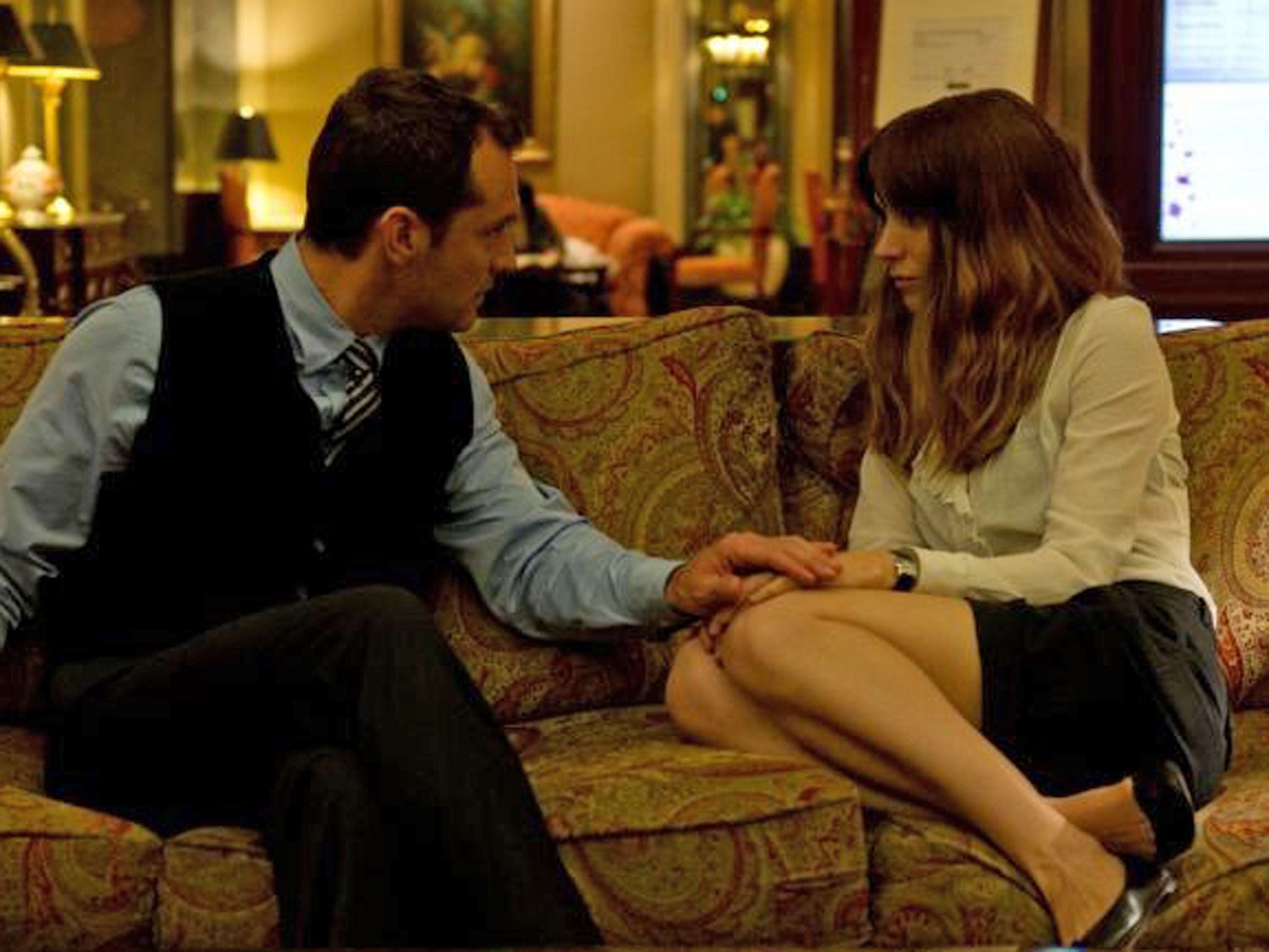 Odd couple: Jude Law and Rooney Mara in Steven Soderbergh’s Side Effects